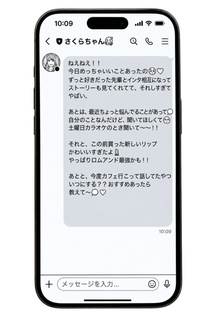 LINE　返信