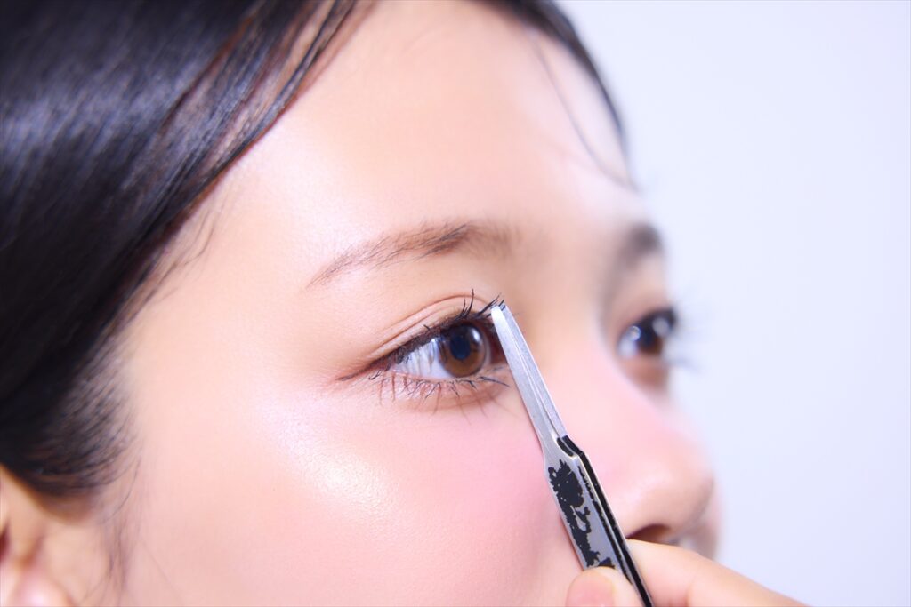 束感まつ毛　作り方