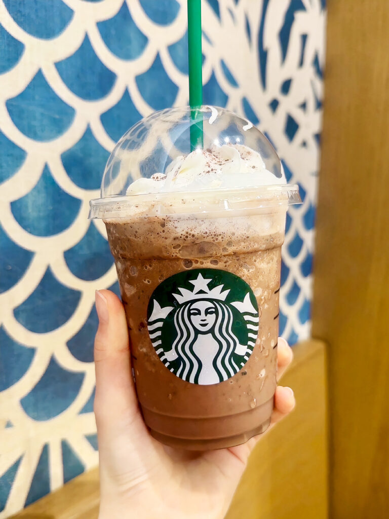 ダークモカチップフラペチーノ
