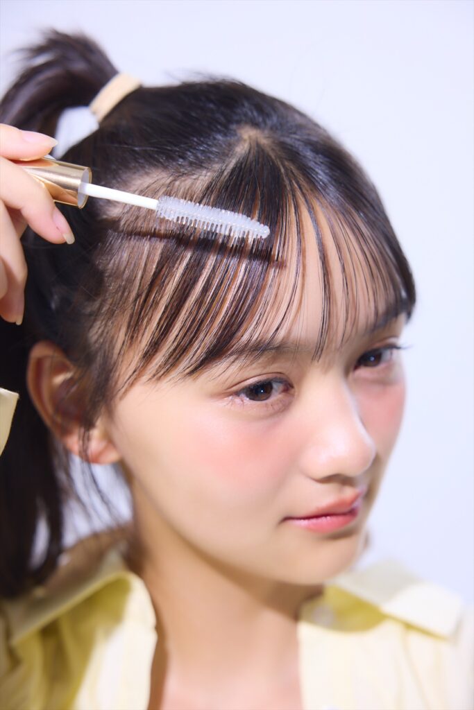 束感シースルー前髪