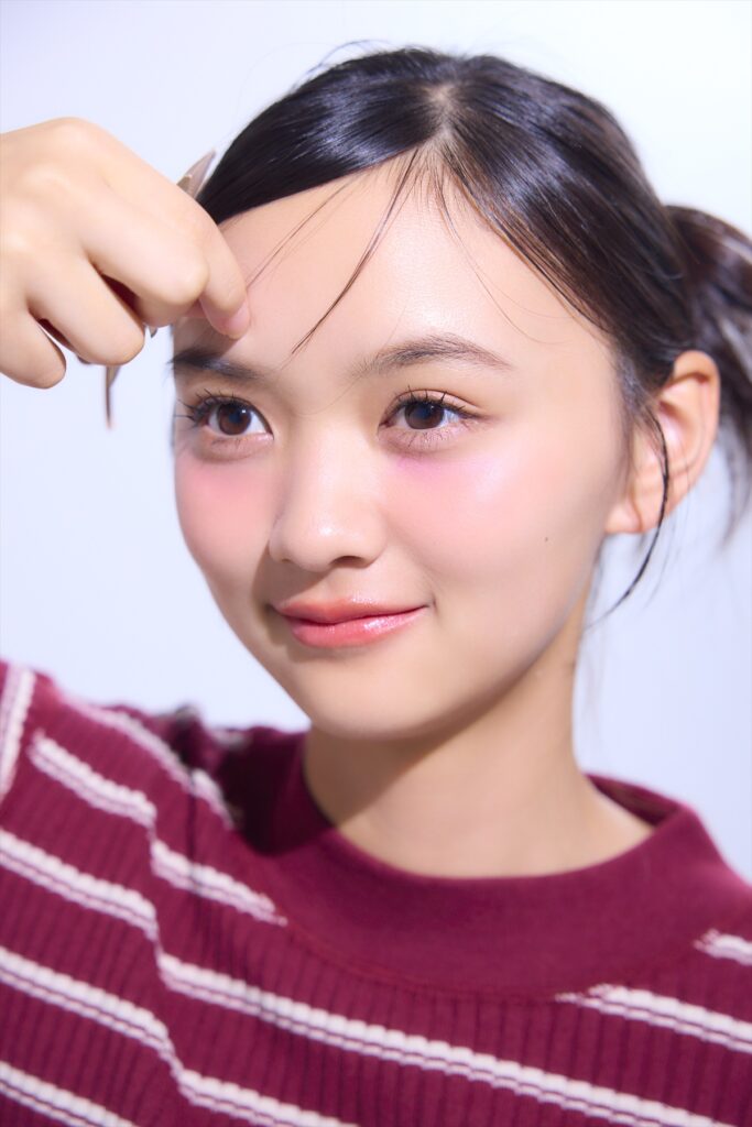 エゴマ前髪