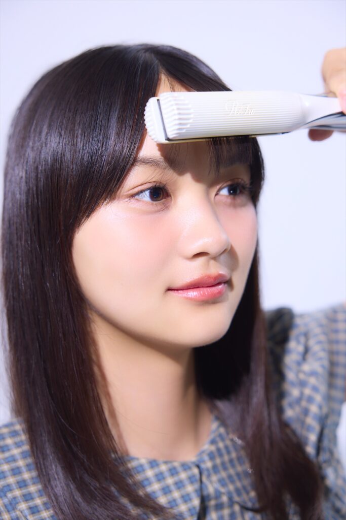 ぱっつん前髪