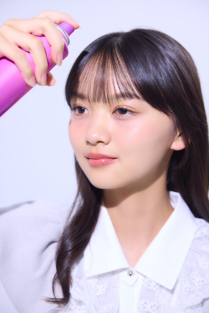 ゆるカール前髪