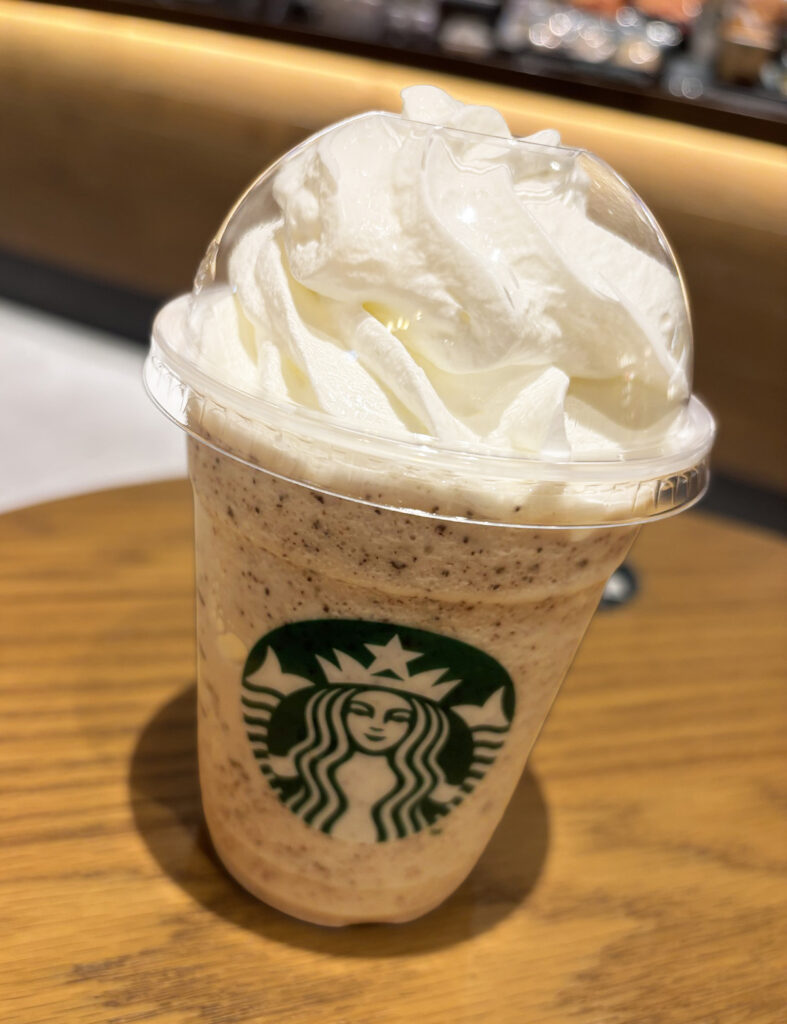バニラクリームフラペチーノ